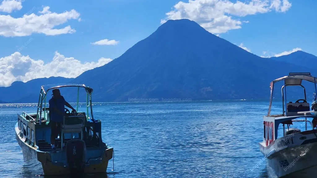 Lago de Atitlán desde Panajachel