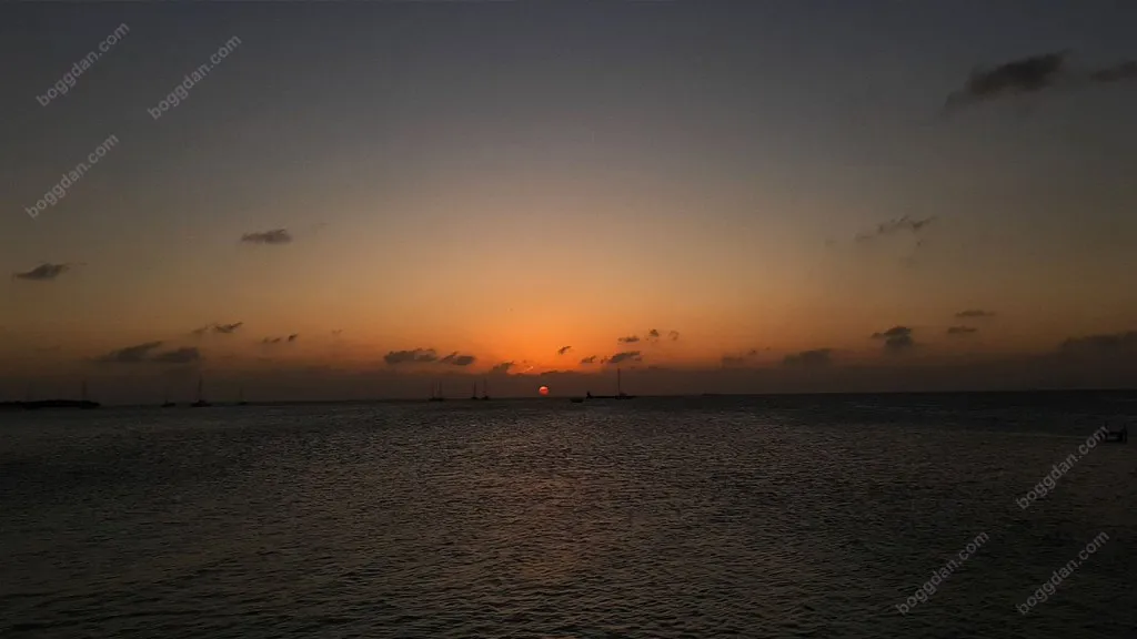 Atardecer en Caye Caulker