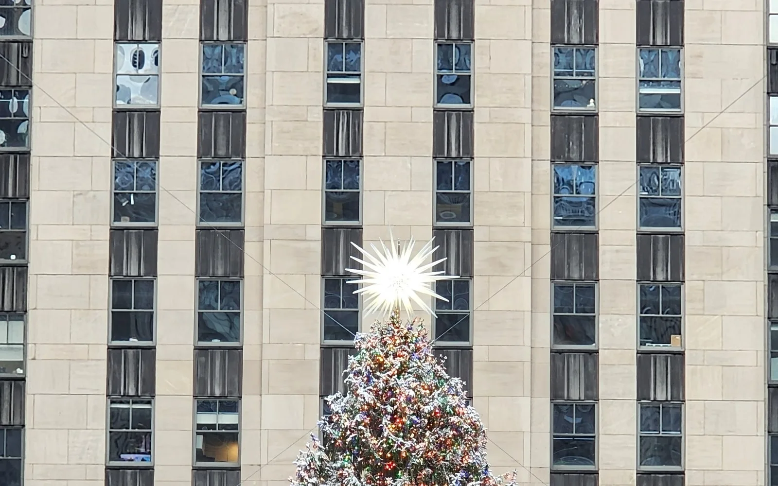 El árbol de Navidad de Rockefeller Center en Nueva York