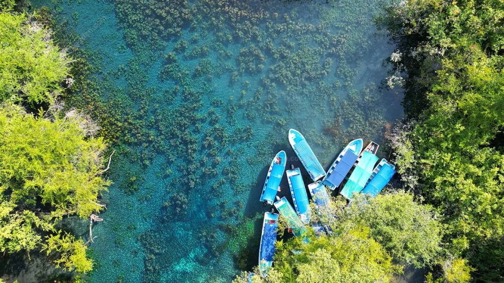 Arroyo Púcte, entrada a Cráter Azul