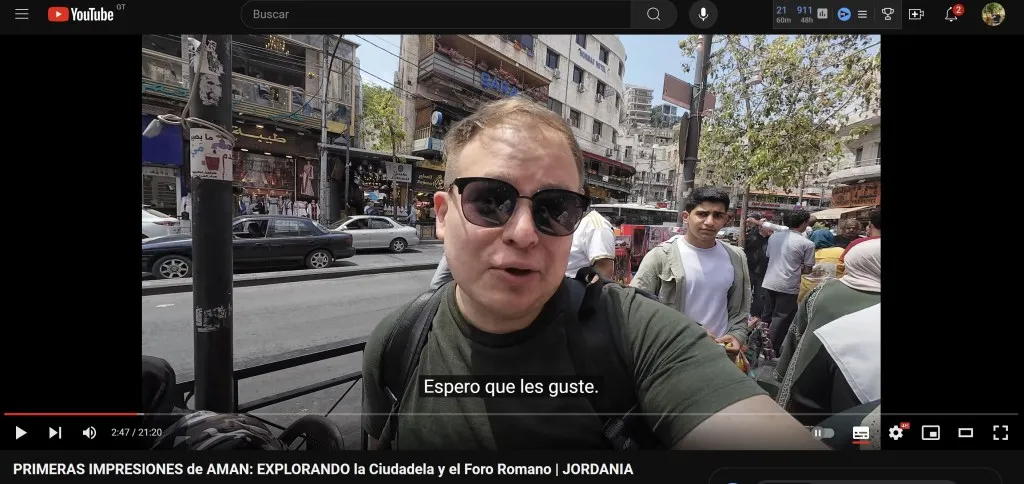 Extracto video de creador guatemalteco