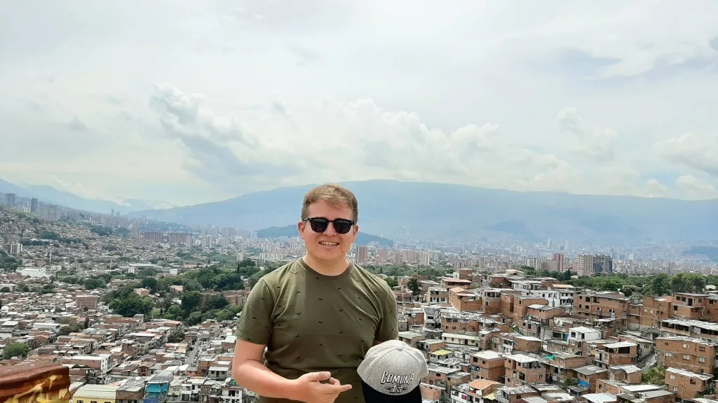 Hombre en comuna 13